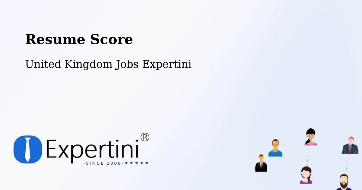 Resume Score & Job Description Match Tool – March - United Kingdom Jobs Expertini